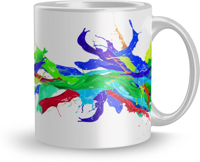 NK Store Printed Colorful Unique Design Tea And Coffee Mug (320ml) | Save 33% - Rajasthan Living 5