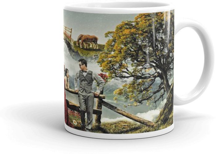 NK Store Couple Loving Printed Tea and Coffee Mug (320ml) | Save 33% - Rajasthan Living 7