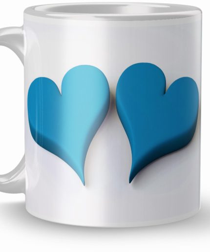 NK Store Cupple Love Valentine Day Printed Tea And Coffee Mug (320ml) | Save 33% - Rajasthan Living 3