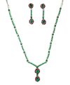 Multi Colour Stone Necklace Set in 925 Sterling Silver | Save 33% - Rajasthan Living 7