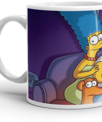 NK Store Family Cartoons Printed Tea and Coffee Mug (320ml) | Save 33% - Rajasthan Living 3