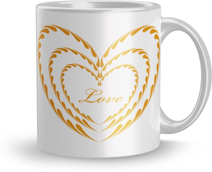 NK Store Printed Fast Valentine Day Tea And Coffee Mug (320ml) | Save 33% - Rajasthan Living 5