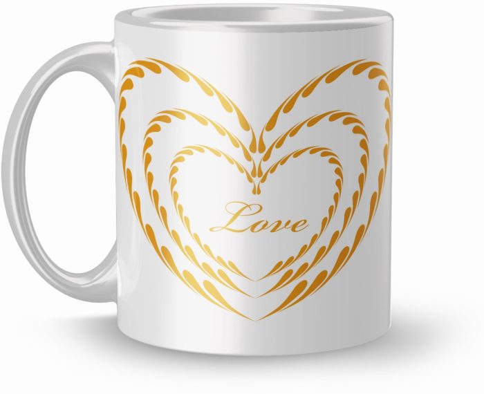 NK Store Printed Fast Valentine Day Tea And Coffee Mug (320ml) | Save 33% - Rajasthan Living 6