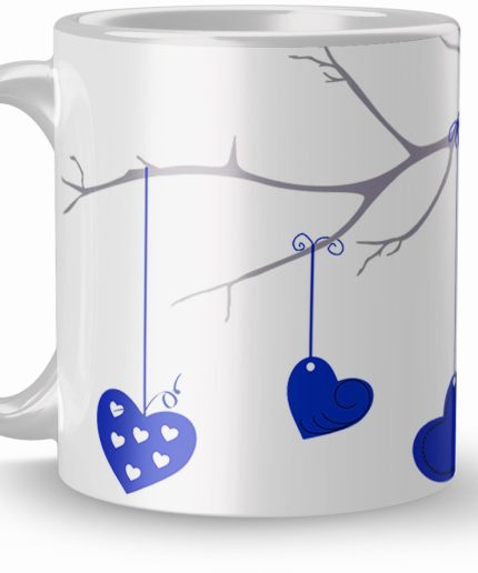 NK Store Printed Green Bird Valentine Day Tea And Coffee Mug (320ml) | Save 33% - Rajasthan Living 3