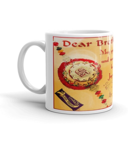 NK Store Happy Raksha Bandhan Printed Tea And Coffee Mug (320ml) | Save 33% - Rajasthan Living 5