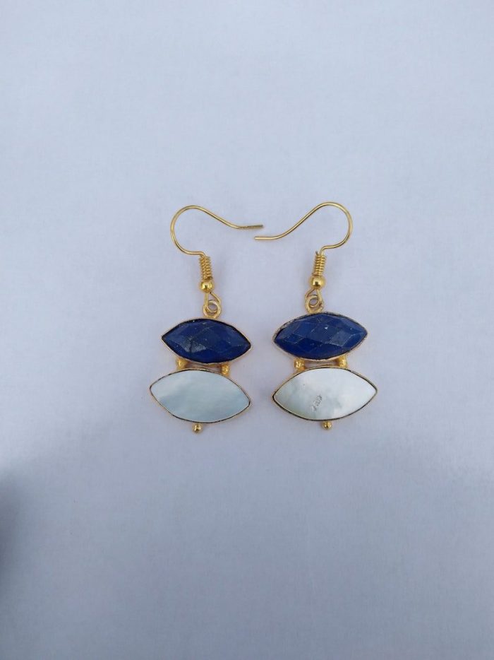 Lapis Lazuli Stone Earrings | Save 33% - Rajasthan Living 8