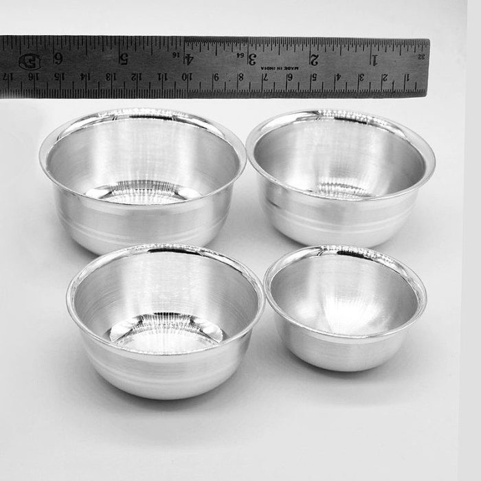 Pure Silver Handmade Bowl | Save 33% - Rajasthan Living 8