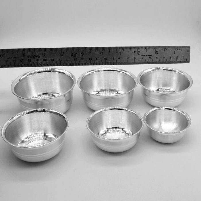 Pure Silver Handmade Bowl | Save 33% - Rajasthan Living 9