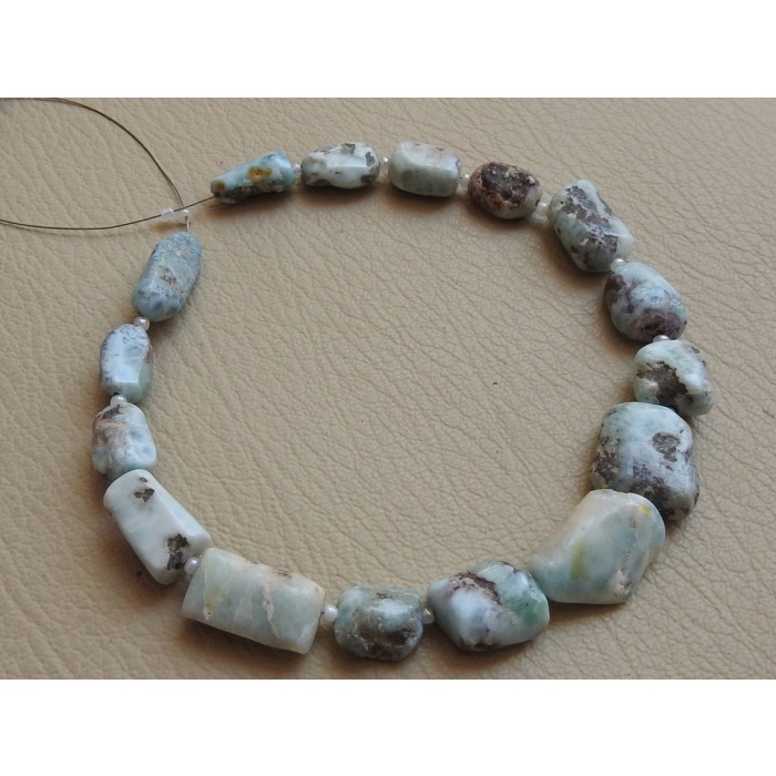 Natural Larimar Smooth Tumble,Nuggets,Loose Stone,Bead,For Making Jewelry Wholesale Price New Arrival TU4 | Save 33% - Rajasthan Living 9