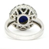 Australian Black Opal American Diamond Halo Ring in 925 Sterling Silver | Save 33% - Rajasthan Living 12