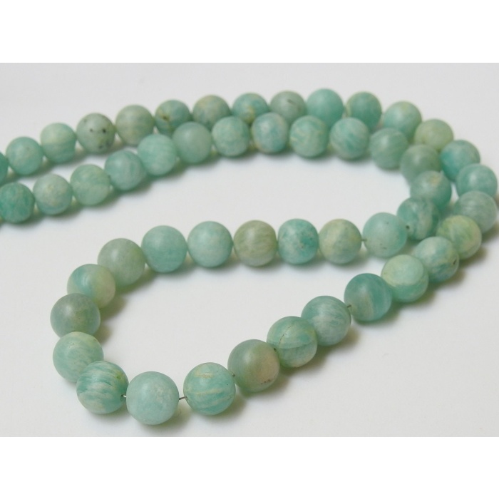 Amazonite Smooth Sphere,Ball,Roundel,Rondelle,Matte Finish,Handmade,Loose Bead,Wholesaler,Supplies,Necklace,Bracelet 16Inch 100%Natural B7 | Save 33% - Rajasthan Living 7