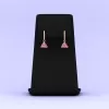 Natural Pink Spinel 14K Dangle Earrings, Everyday Gemstone Jewelry For Women, Gold Stud Earrings For Her, August Birthstone Jewellery | Save 33% - Rajasthan Living 20