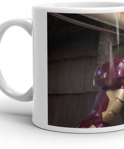 NK Store Iron Man Closeup Look Tea and Coffee Mug (320ml) | Save 33% - Rajasthan Living 3