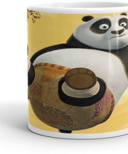 NK Store Kung Fu Panda Printed Tea and Coffee Mug (320ml) | Save 33% - Rajasthan Living