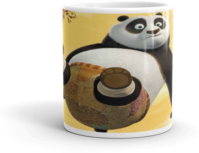 NK Store Kung Fu Panda Printed Tea and Coffee Mug (320ml) | Save 33% - Rajasthan Living 5