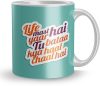 NK Store Life Mast Hai Yaar Tu Bataa Kya Haal Chaal Hai Tea And Coffee Mug (320ml) | Save 33% - Rajasthan Living 8