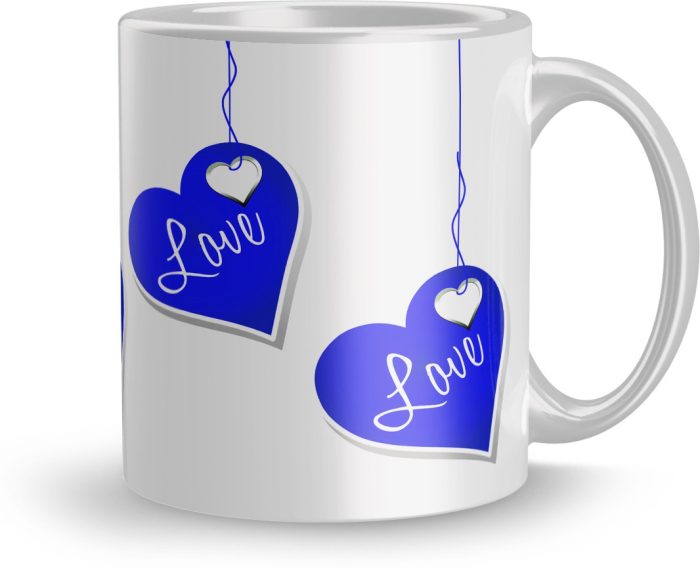 NK Store Printed Love Valentine Day Tea And Coffee Mug (320ml) | Save 33% - Rajasthan Living 5