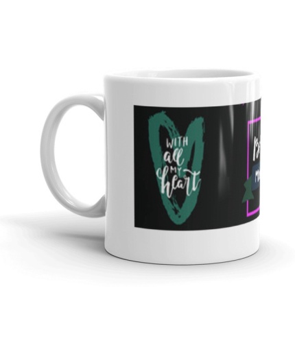 NK Store Quote Mug Love Me Bi Mine With Tea And Coffee Mug (320ml) | Save 33% - Rajasthan Living