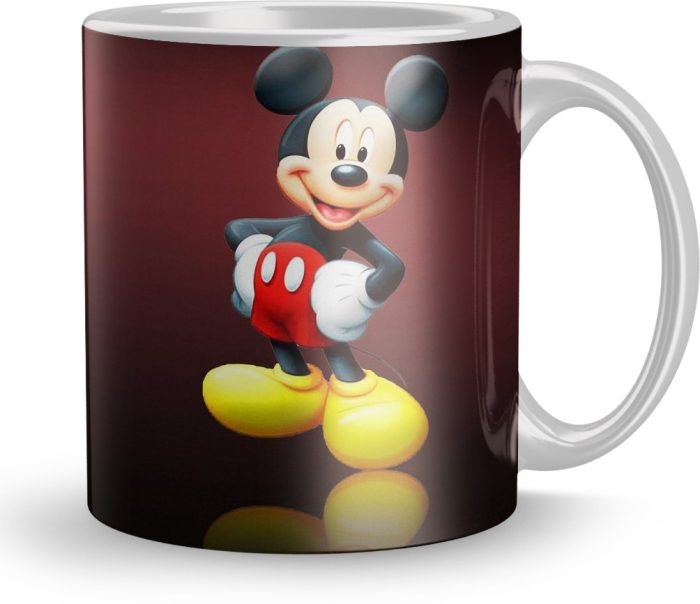 NK Store Printed Mickey Mouse Tea And Coffee Mug (320ml) | Save 33% - Rajasthan Living 6