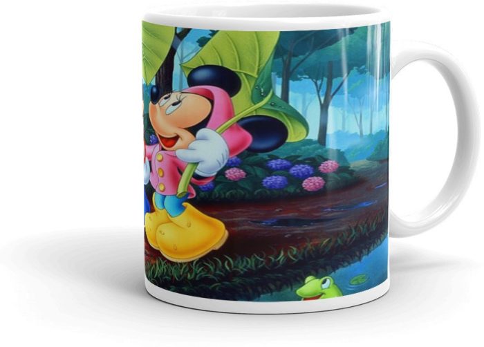 NK Store Micky Mouse and Minnie Mouse Print Tea and Coffee Mug (320ml) | Save 33% - Rajasthan Living 7