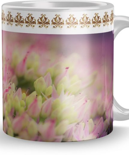 NK Store Plant Off Flower Printed Tea And Coffee Mug (320ml) | Save 33% - Rajasthan Living 3