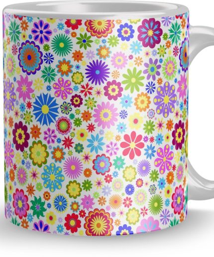 NK Store Multicolor Printed Colourful Design Tea And Coffee Mug (320ml) | Save 33% - Rajasthan Living 3