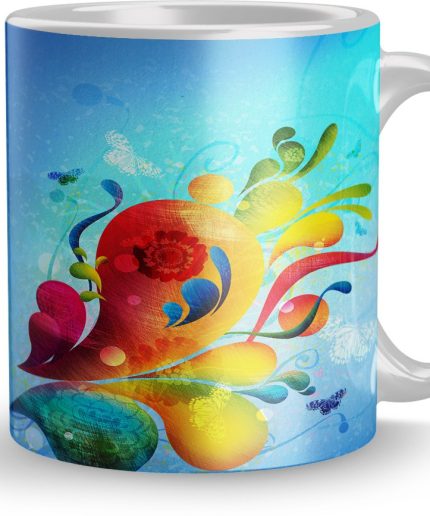 NK Store Printed Colourful Balloon Design Tea And Coffee Mug (320ml) | Save 33% - Rajasthan Living