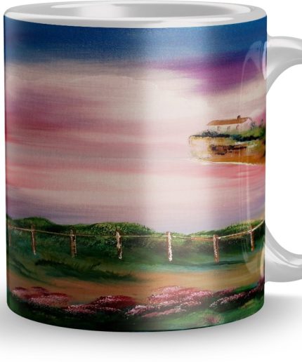 NK Store Beautiful Paintings of Nature Printed Tea And Coffee Mug (320ml) | Save 33% - Rajasthan Living