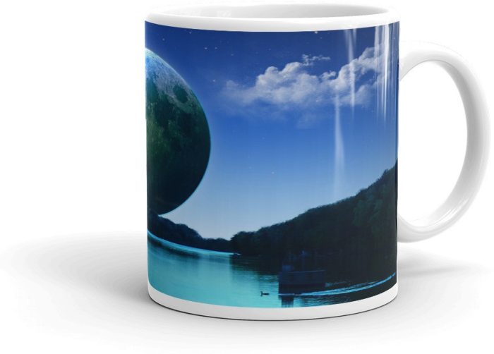 NK Store Natural Shot of Moon Tea and Coffee Mug (320ml) | Save 33% - Rajasthan Living 7