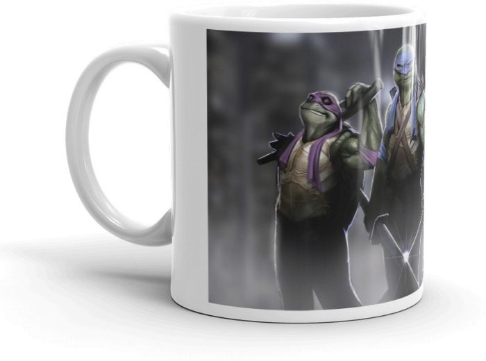 NK Store Ninja Turtle Printed Tea and Coffee Mug (320ml) | Save 33% - Rajasthan Living 6