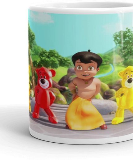 NK Store Pogo Chota Bheem Printed Tea and Coffee Mug (320ml) | Save 33% - Rajasthan Living