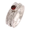 Natural Garnet Ring, 925 Sterling Silver Ring | Save 33% - Rajasthan Living 8