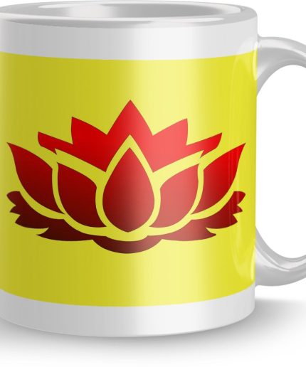 NK Store Printed Red Flower Tea And Coffee Mug (320ml) | Save 33% - Rajasthan Living 7