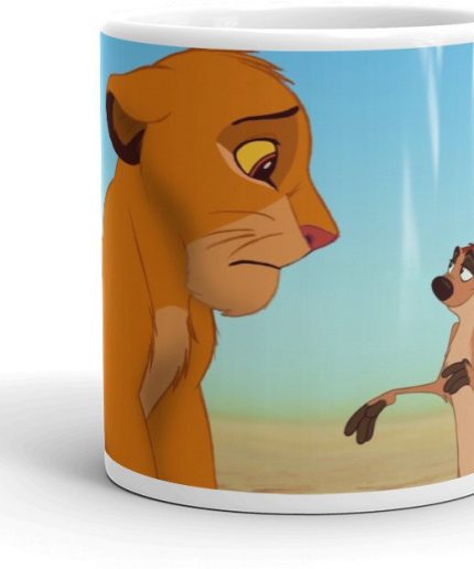 NK Store Simmba King of Jungle Printed Tea and Coffee Mug (320ml) | Save 33% - Rajasthan Living