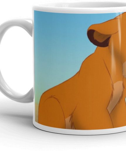 NK Store Simmba King of Jungle Printed Tea and Coffee Mug (320ml) | Save 33% - Rajasthan Living 3