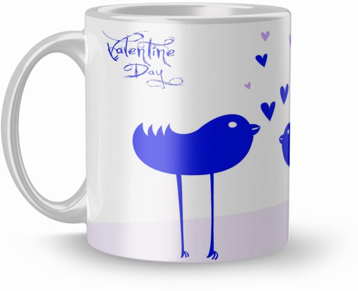 NK Store Printed Small Heart Best Tea And Coffee Mug (320ml) | Save 33% - Rajasthan Living 6