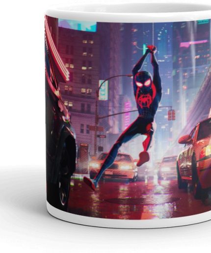 NK Store Spider Man in Street Dywing  Tea and Coffee Mug (320ml) | Save 33% - Rajasthan Living