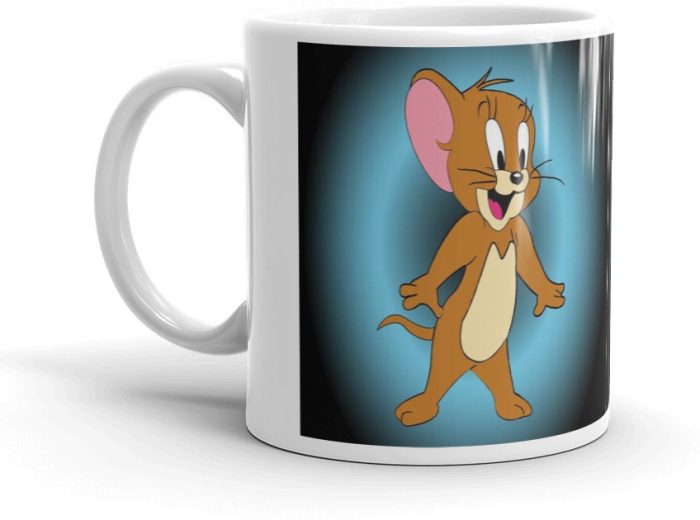 NK Store Stoned Mouse Jerry Tea and Coffee Mug (320ml) | Save 33% - Rajasthan Living 5