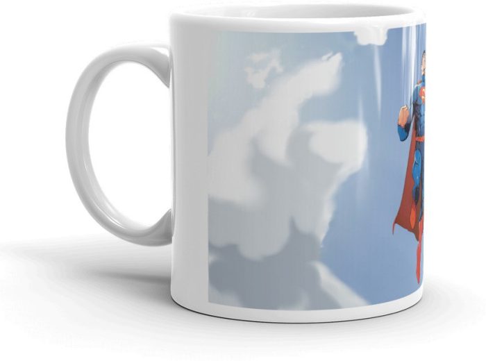 NK Store Superman Printed Tea And Coffee Mug (320ml) | Save 33% - Rajasthan Living 6