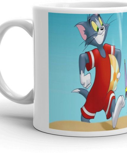 NK Store Tom and Jerry Enjoy on the Beach Coffee Mug (320ml) | Save 33% - Rajasthan Living 3