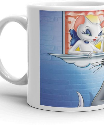 NK Store Tom and Jerry “in the Mood for Love” Coffee Mug (320ml) | Save 33% - Rajasthan Living 3