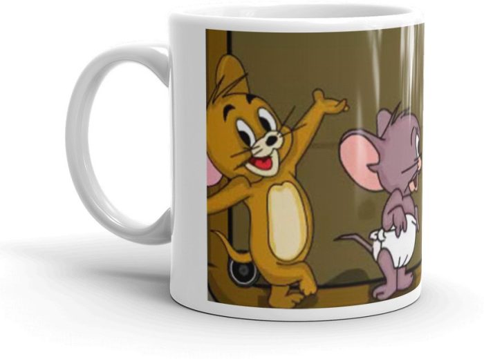 NK Store Tom Jerry and Butch Cat Tea and Coffee Mug (320ml) | Save 33% - Rajasthan Living 7