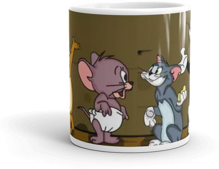 NK Store Tom Jerry and Butch Cat Tea and Coffee Mug (320ml) | Save 33% - Rajasthan Living 6