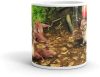 NK Store Two Squirrel Running Printed Tea and Coffee Mug (320ml) | Save 33% - Rajasthan Living 8