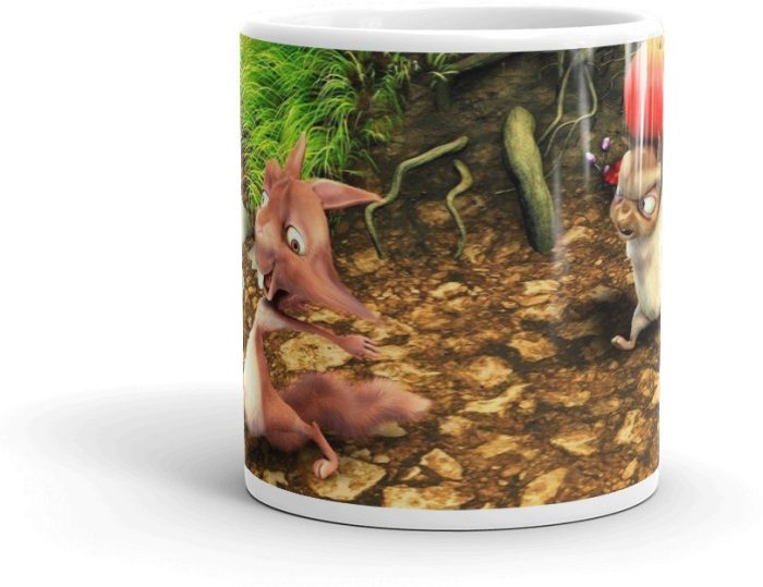 NK Store Two Squirrel Running Printed Tea and Coffee Mug (320ml) | Save 33% - Rajasthan Living 5