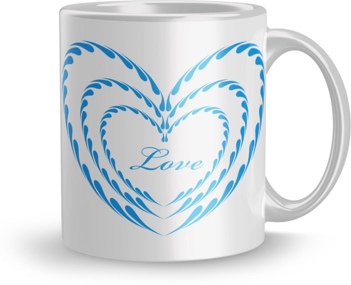 NK Store Printed Valentine Day Tea And Coffee Mug (320ml) | Save 33% - Rajasthan Living 5