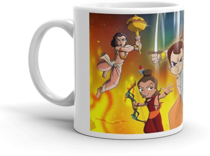 NK Store Wonder Warriors Starring Chhota Bheem Coffee Mug (320ml) | Save 33% - Rajasthan Living 6