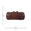 iHandikart 16X11 inches Brown Buffalo Leather Duffle Bag (IHK 1505) | Save 33% - Rajasthan Living 12
