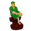 Sai Baba Showpiece  Polyresin (Green Color) | Save 33% - Rajasthan Living 10