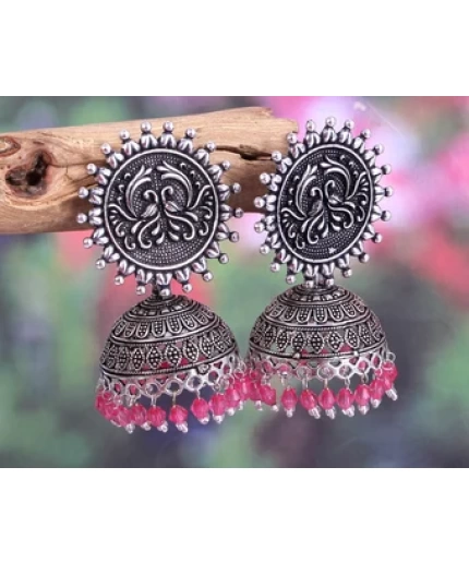 Silver Plated Jhumki Earrings Jewellery | Save 33% - Rajasthan Living